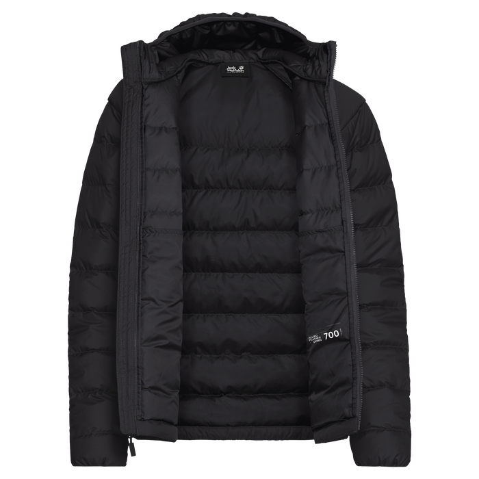 Wild Pass Down Hoody W RDS black – bonge.fi