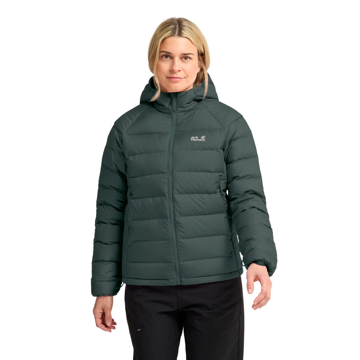 Wild Pass Down Hoody W RDS sago palm – bonge.fi
