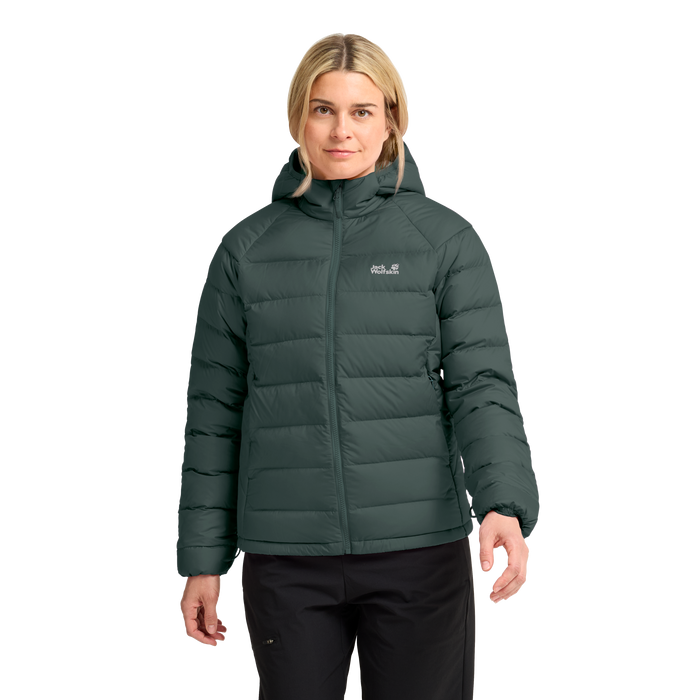 Wild Pass Down Hoody W RDS sago palm – bonge.fi