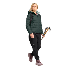 Wild Pass Down Hoody W RDS sago palm – bonge.fi