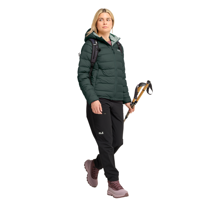 Wild Pass Down Hoody W RDS sago palm – bonge.fi