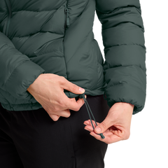 Wild Pass Down Hoody W RDS sago palm – bonge.fi