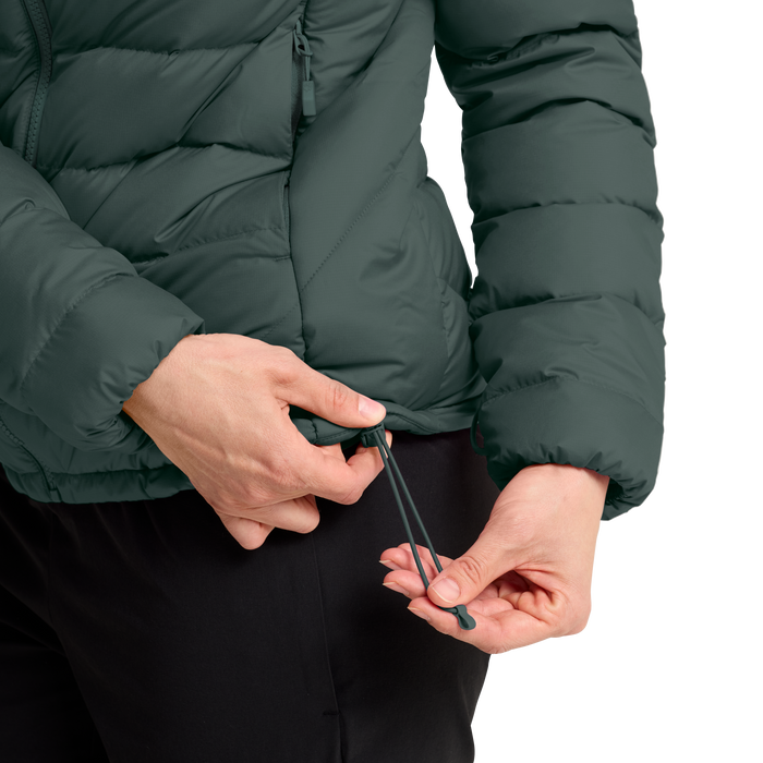 Wild Pass Down Hoody W RDS sago palm – bonge.fi