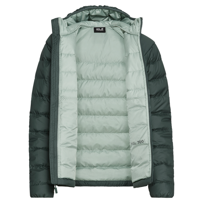 Wild Pass Down Hoody W RDS sago palm – bonge.fi