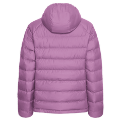 Wild Pass Down Hoody W RDS vivid orchid – bonge.fi