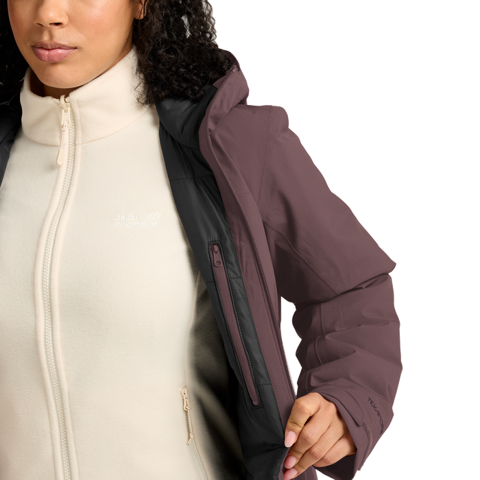 Heidelstein 2 Ins JKT W sheer plum – bonge.fi