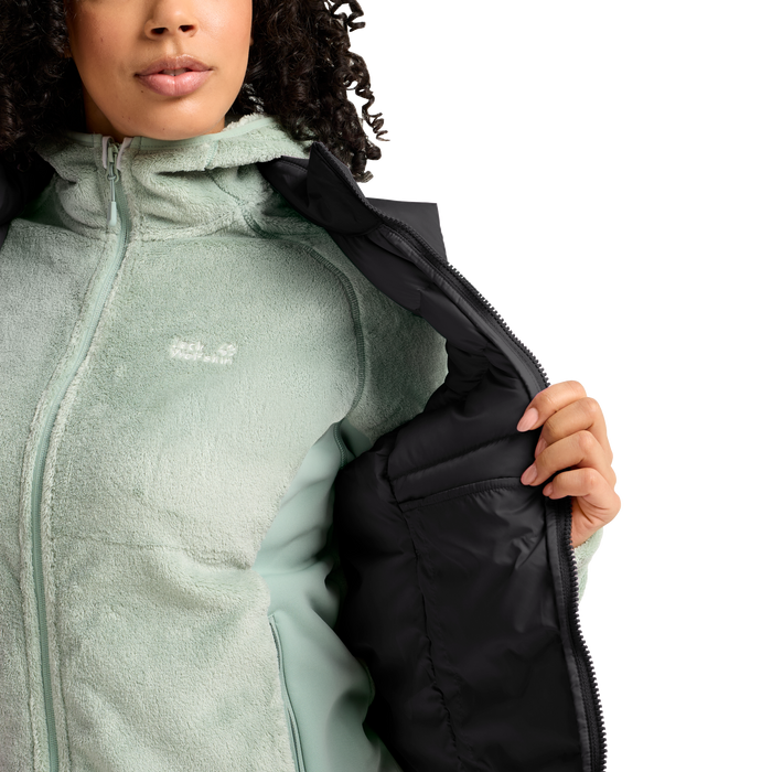 Wild Pass Down Vest W RDS black – bonge.fi
