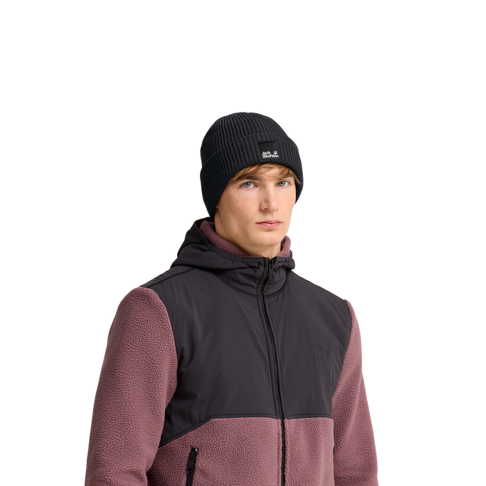 Pergamon Beanie black – bonge.fi