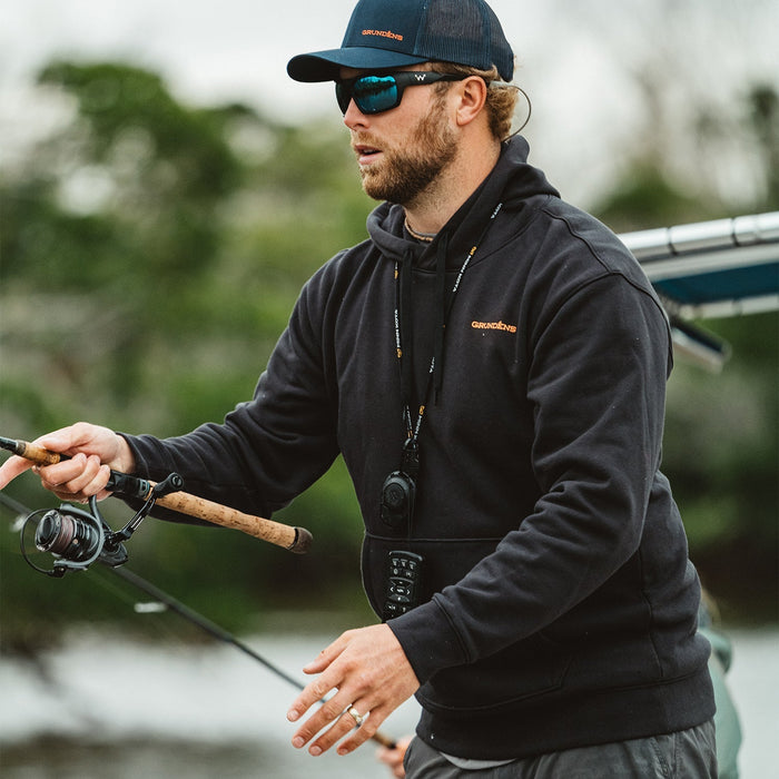 Displacement DWR Hoodie Logo Anchor