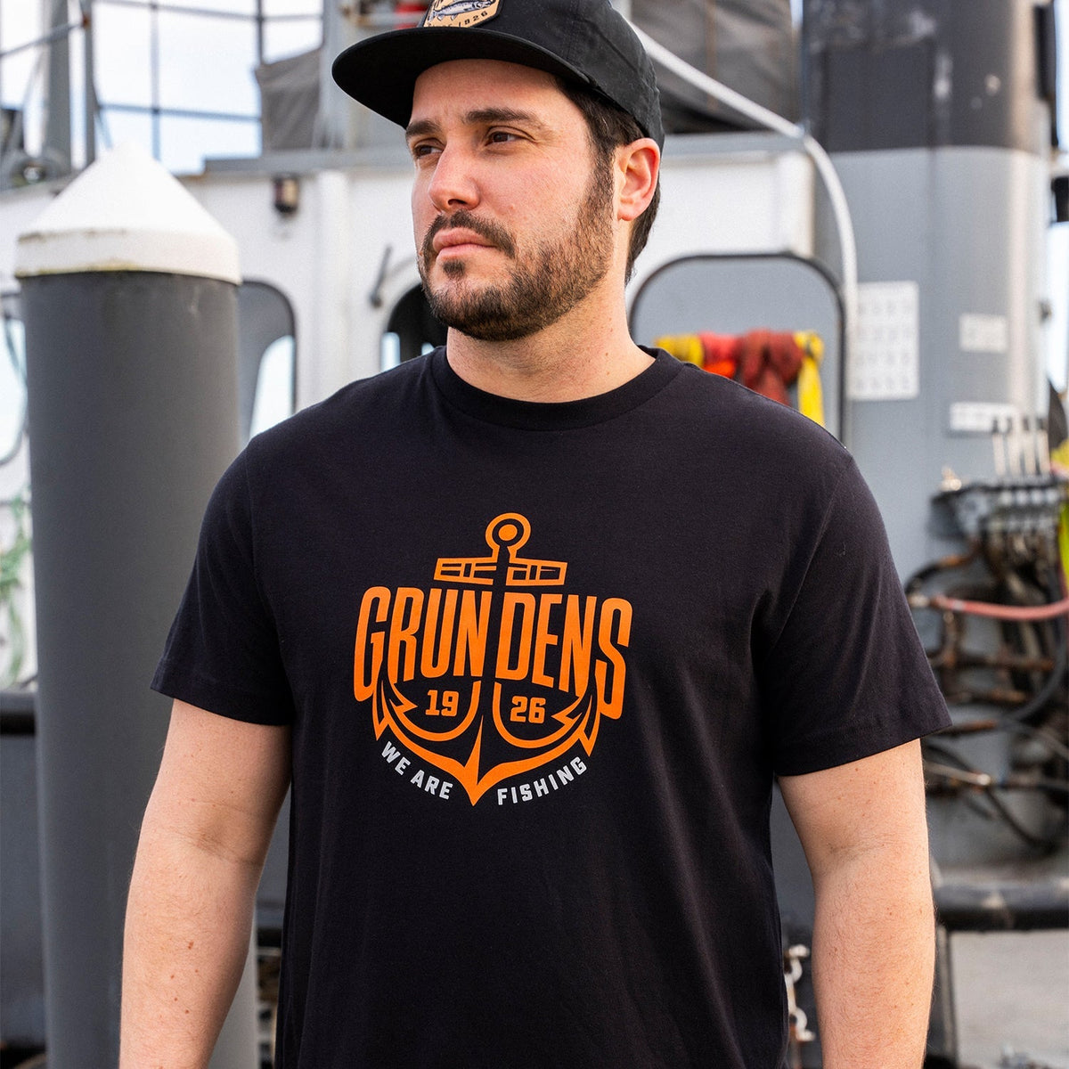 Grundéns Logo Anchor SS T-Shirt