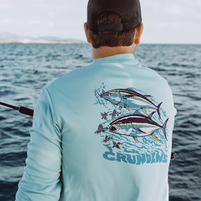 Grundens Twin Tuna UPF50 pitkähihainen paita