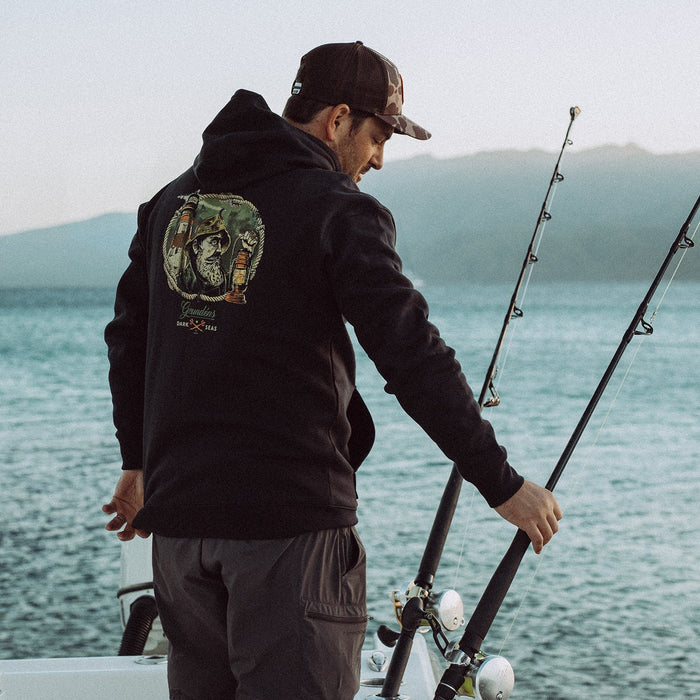 Dark Seas X Grundens Watchman Hoodie