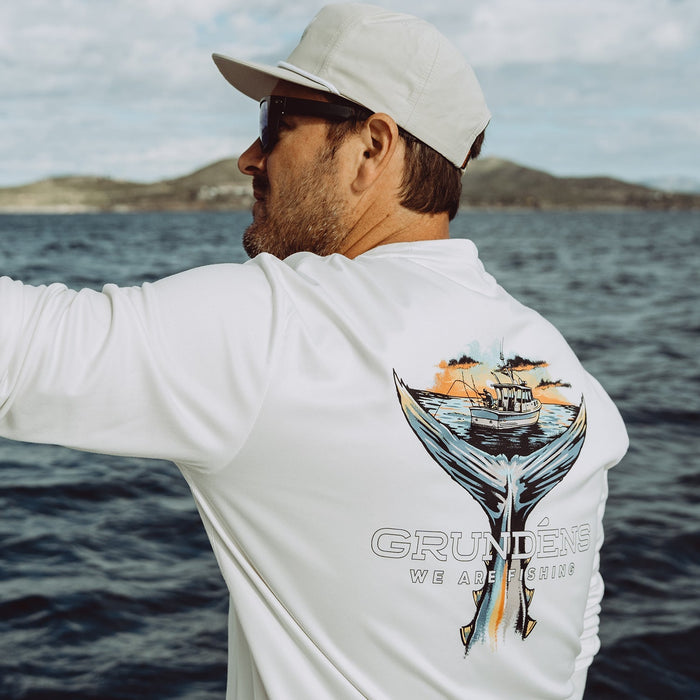 Grundens Tuna Tailscape LS tekninen paita