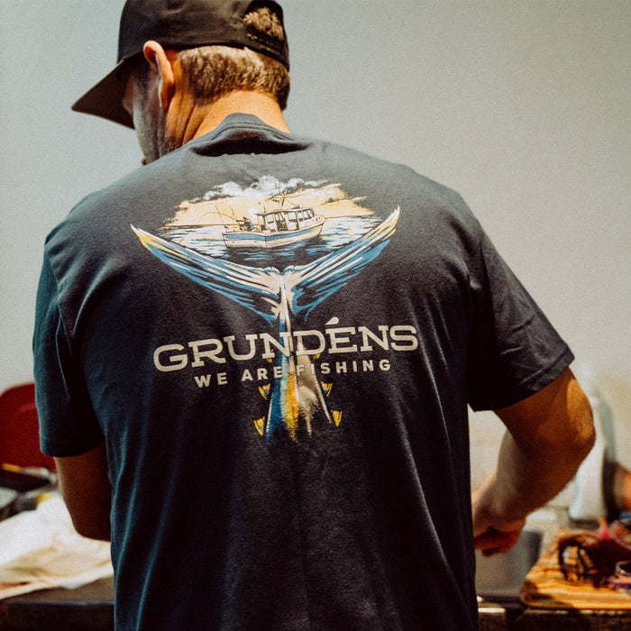 Grundens Tuna Tailscape SS t-paita