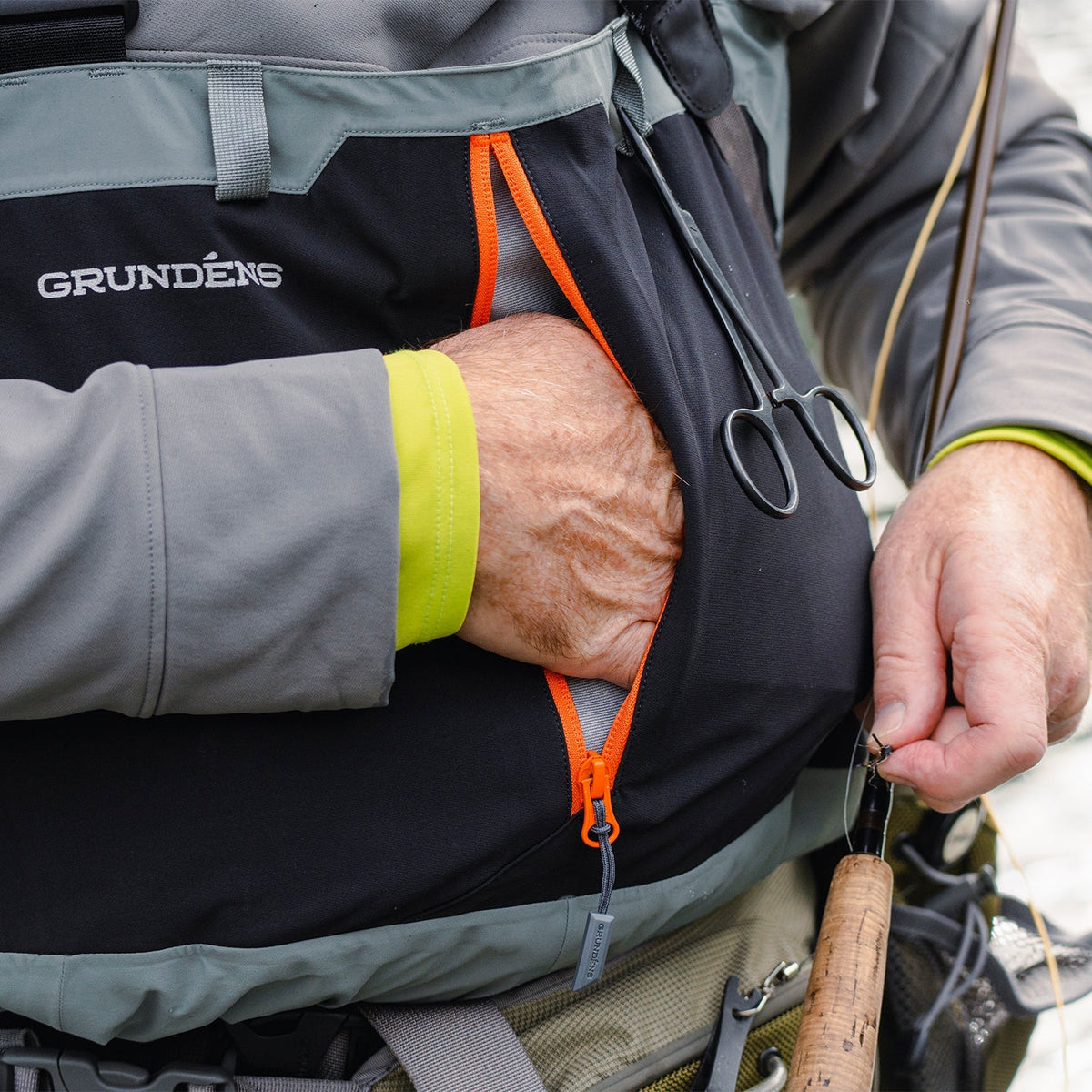 Grundéns Men's Bedrock Stockingfoot Wader