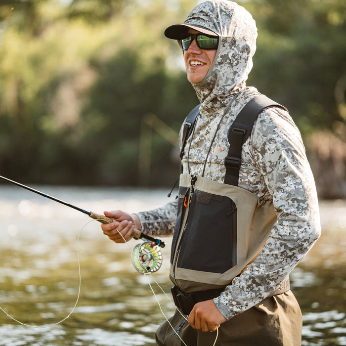 Men's Zip Front Boundary Stockingfoot Wader