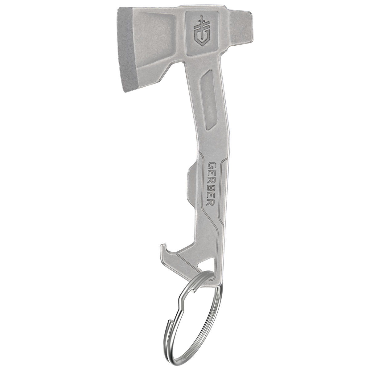 Gerber Hatchet Keychain - Silver