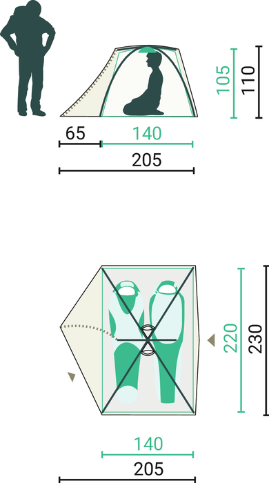 SKY DOME II KUPOLITELTTA