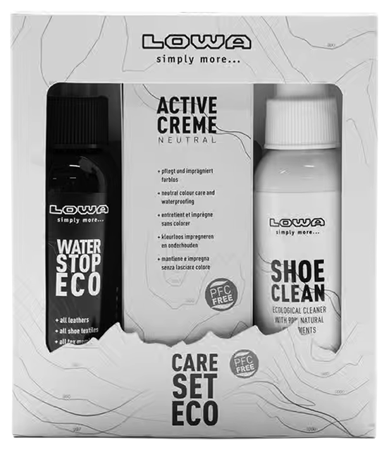LOWA Care Set Neutral ECO - Shoe care set
