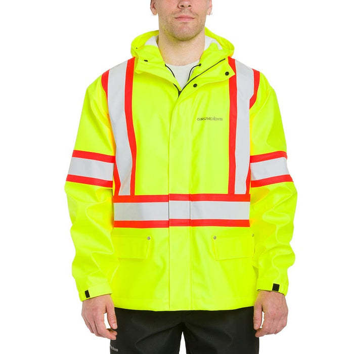 Grundens Neptune Commercial Grade Hi-Vis takki