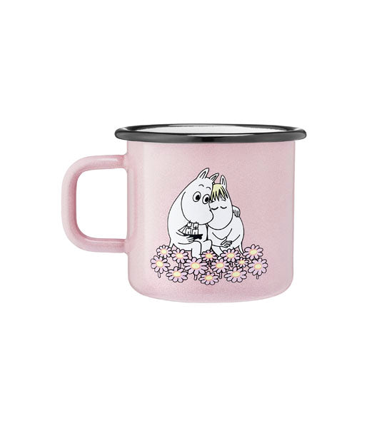MOOMIN ENAMEL MUG TOGETHER 3.7DL