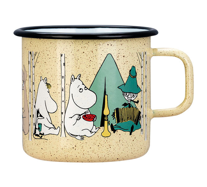 MOOMIN ENAMEL MUG HIKING 8DL
