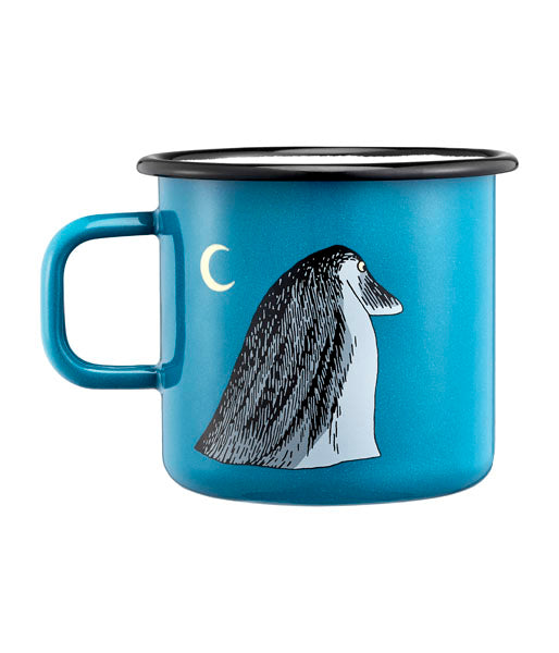 MOOMIN ENAMEL MUG MÖRKÖ 5.5DL