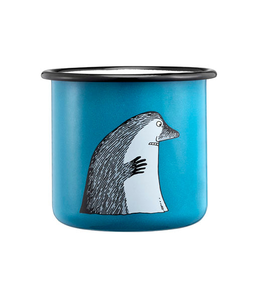 MOOMIN ENAMEL MUG MÖRKÖ 5.5DL