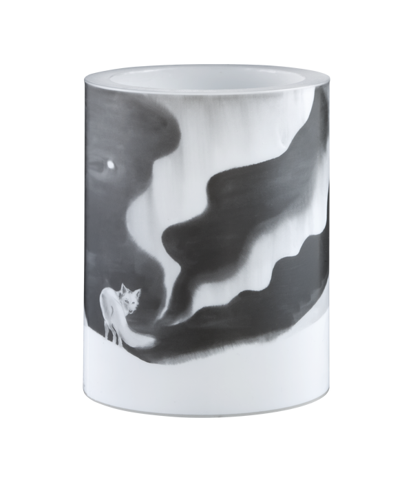 TEEMU JÄRVI LED CANDLE, FIRE FOX 12.5cm