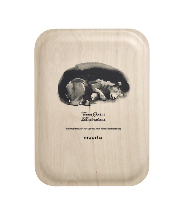 TEEMU JÄRVI TRAY - BEAR 27*20CM