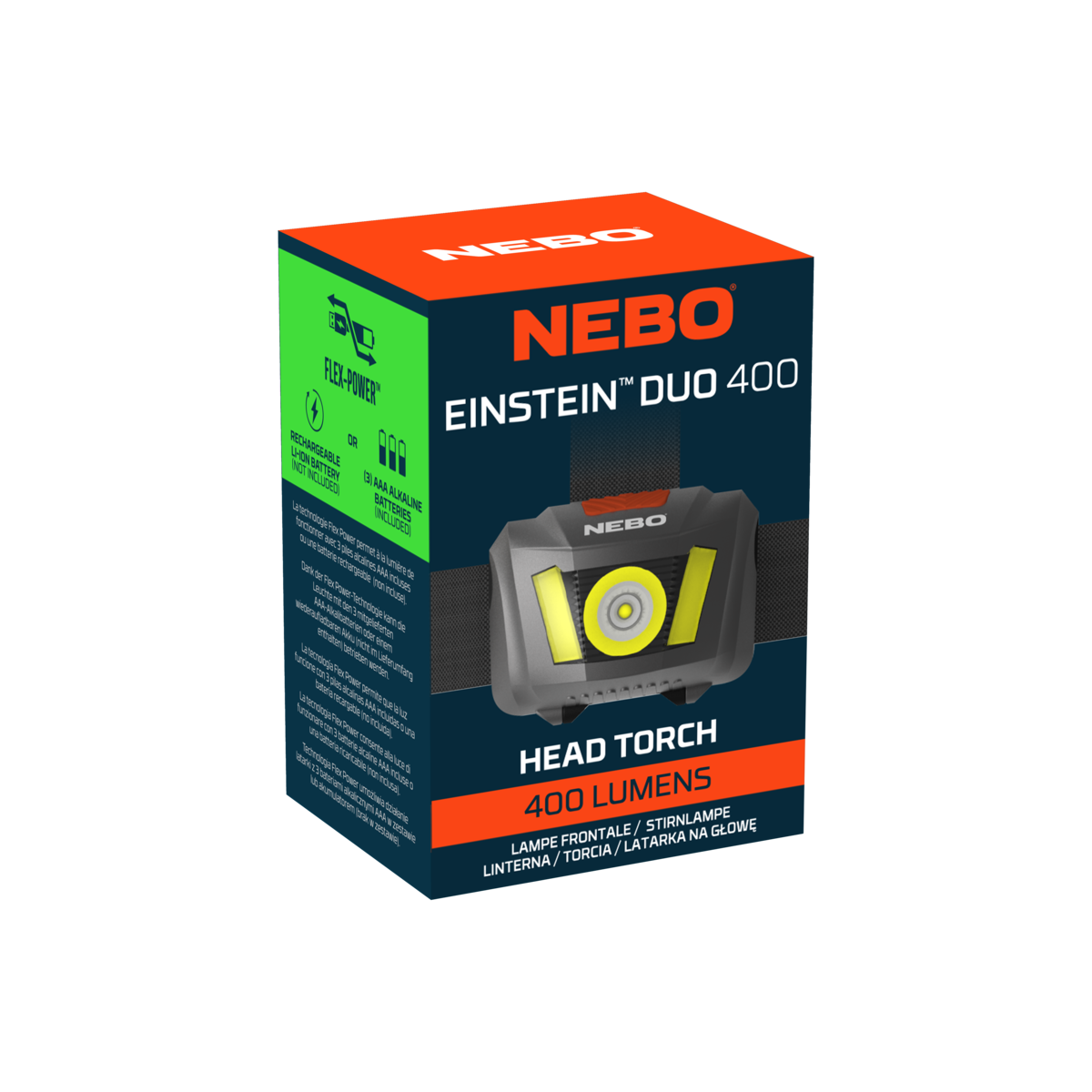 Nebo Einstein Duo 400 otsavalaisin