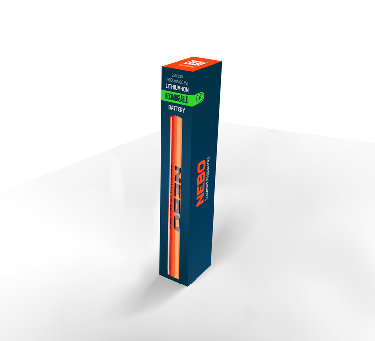 3X26650 Ladattava akku