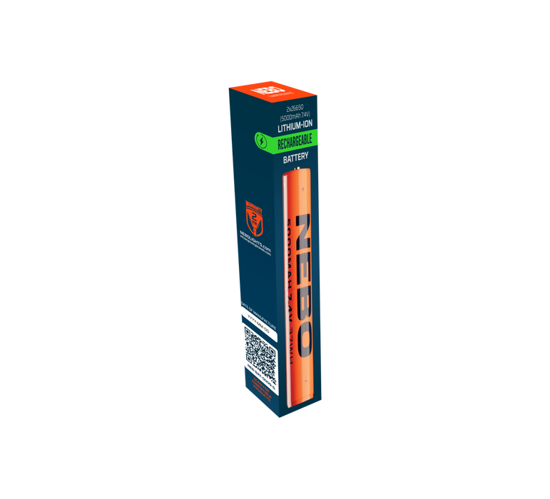 2X26650 Ladattava akku