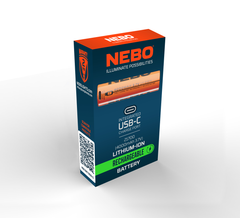 Nebo 21700 USB-C ladattava akku