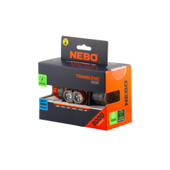 Nebo Transcend 3000 lumenin otsavalaisin