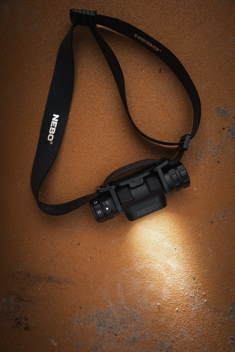 Transcend 1500 ladattava otsavalaisin - Black Line