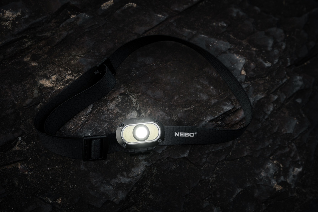 Mycro 500 Plus ladattava otsavalaisin - Musta