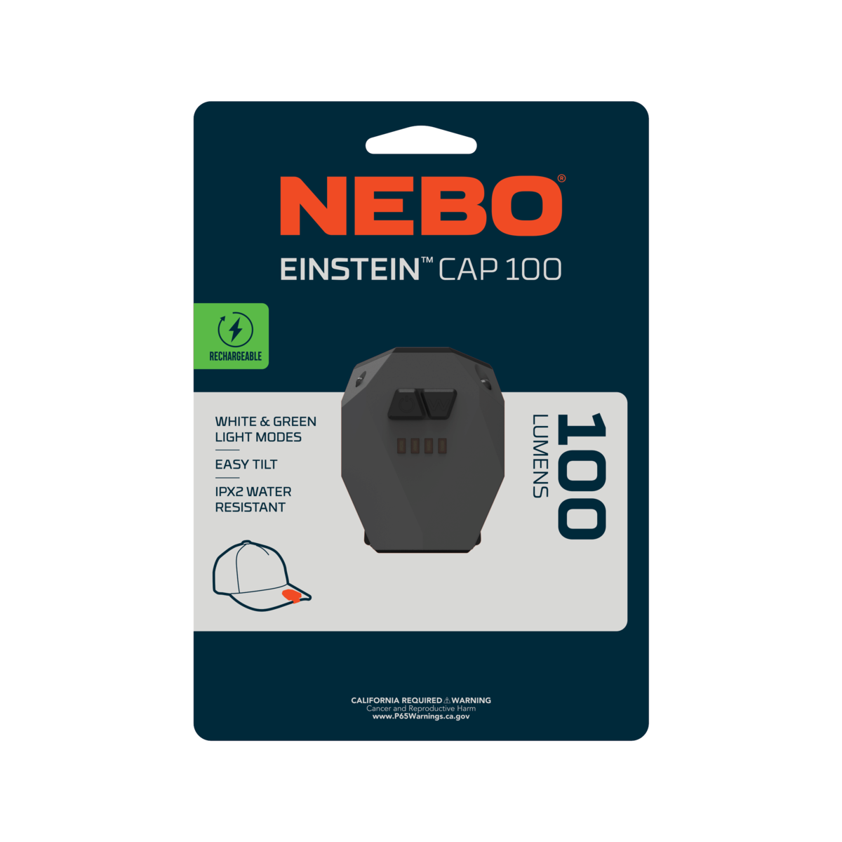 Nebo Einstein Cap 100 - lippavalo