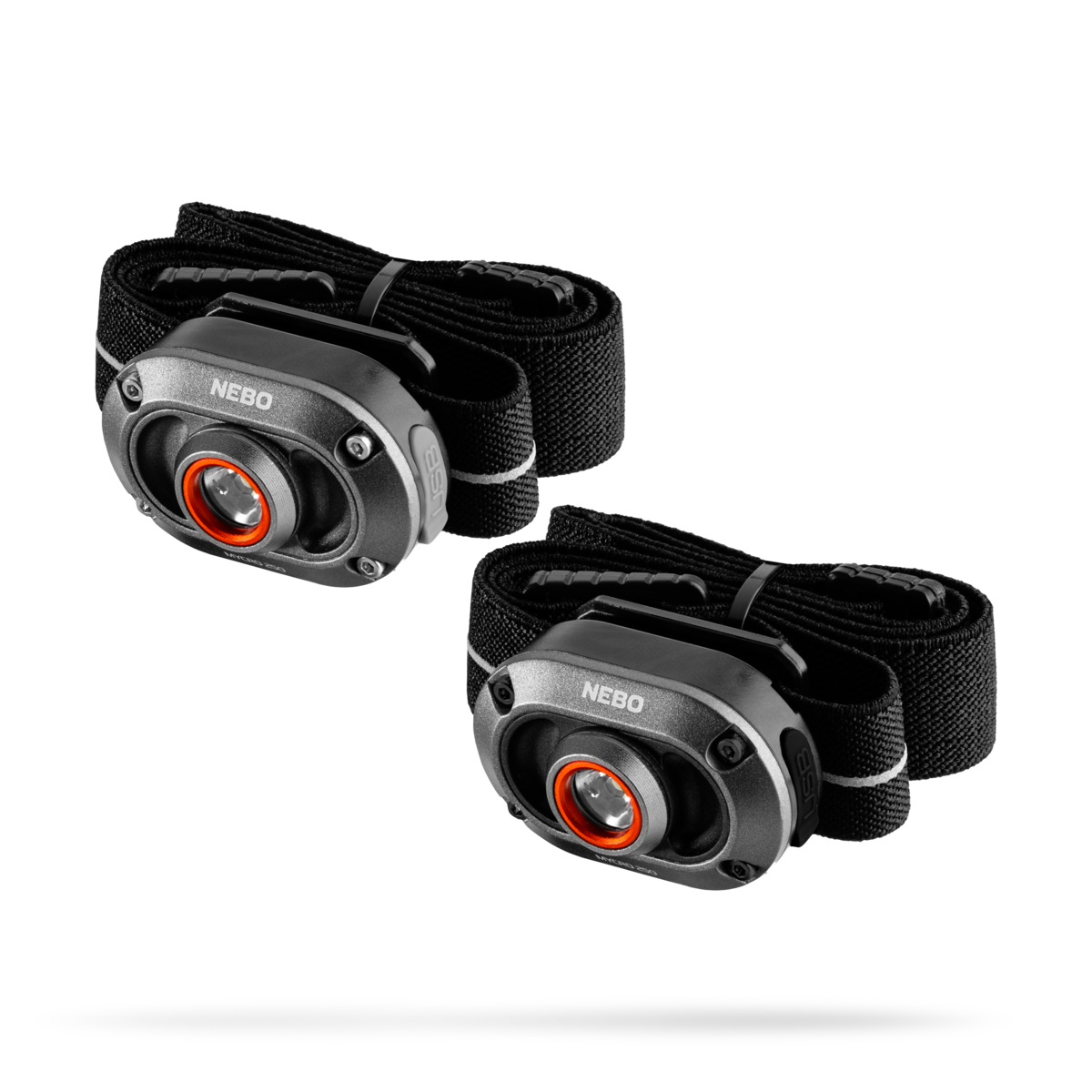 Nebo MYCRO 250 2 pack - ladattava otsa- ja lippavalaisin