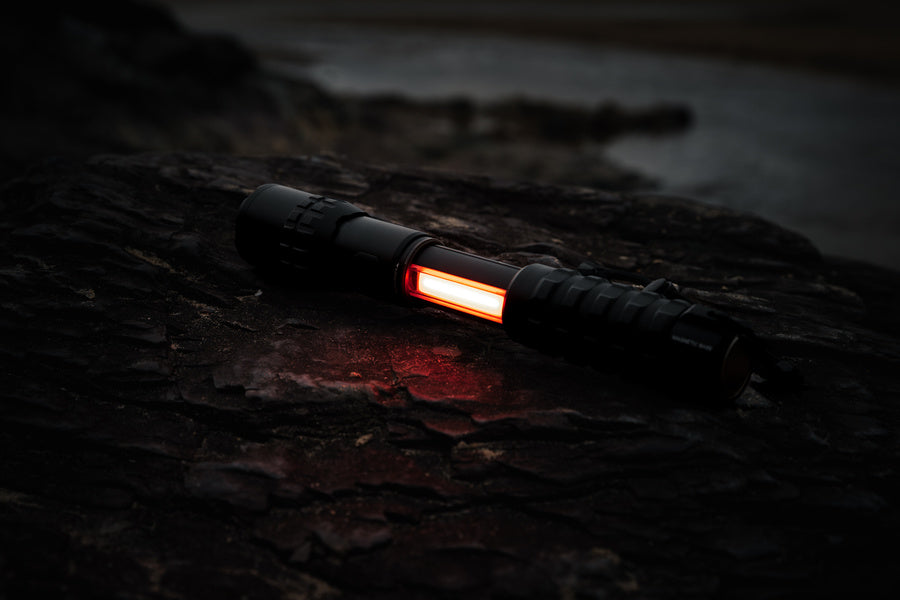 Slyde King 2K - Black line I Rechargeable flashlight