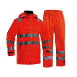 Grundéns Pegasus Set Waterproof Hi-Vis Work Wear, Hi Vis Orange