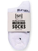 super.natural Sneaker 2-Pack merinovillaiset sukat, Fresh White/Jet Black