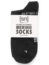 super.natural Sneaker 2-Pack merinovillaiset sukat, Jet Black/Fresh White