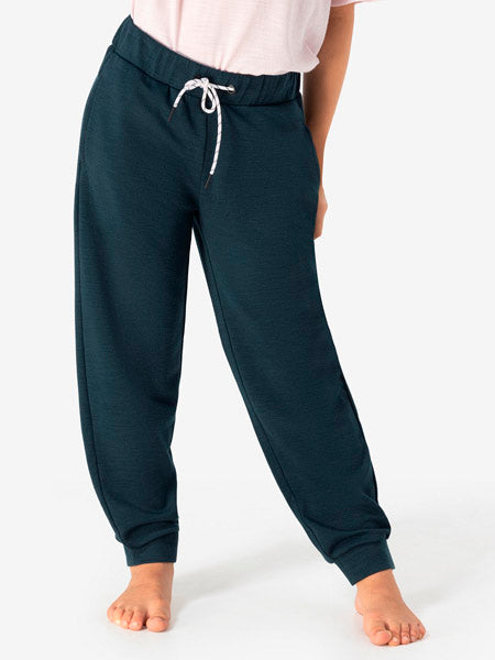 super.natural Joggpants lasten merinovillaiset housut, Blueberry