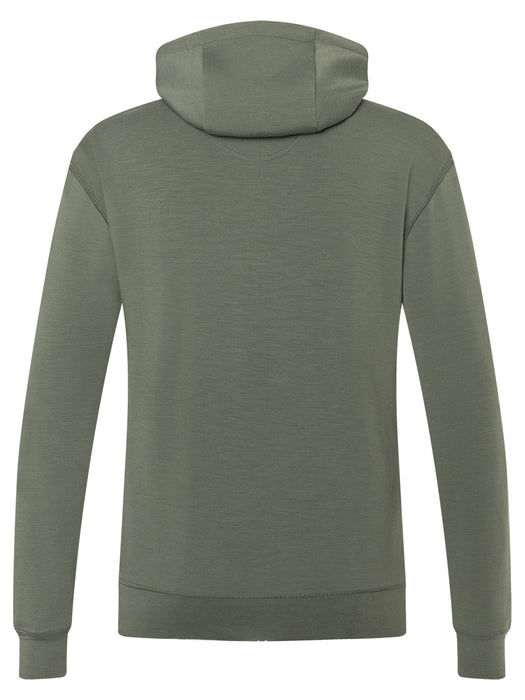 Miesten Everyday Hoodie -huppari, väri Eucalyptus – tuotekuva takaa