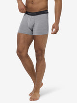 super.natural Miesten Tundra175 boxerit 2-Pack, Cashmere Grey Melange/Cashmere