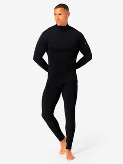 super.natural Arctic230 Zip 1/4 miesten merinovillainen kerrastopaita