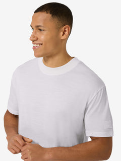 super.natural Casual Rib Bio J miesten merinovillainen t-paita