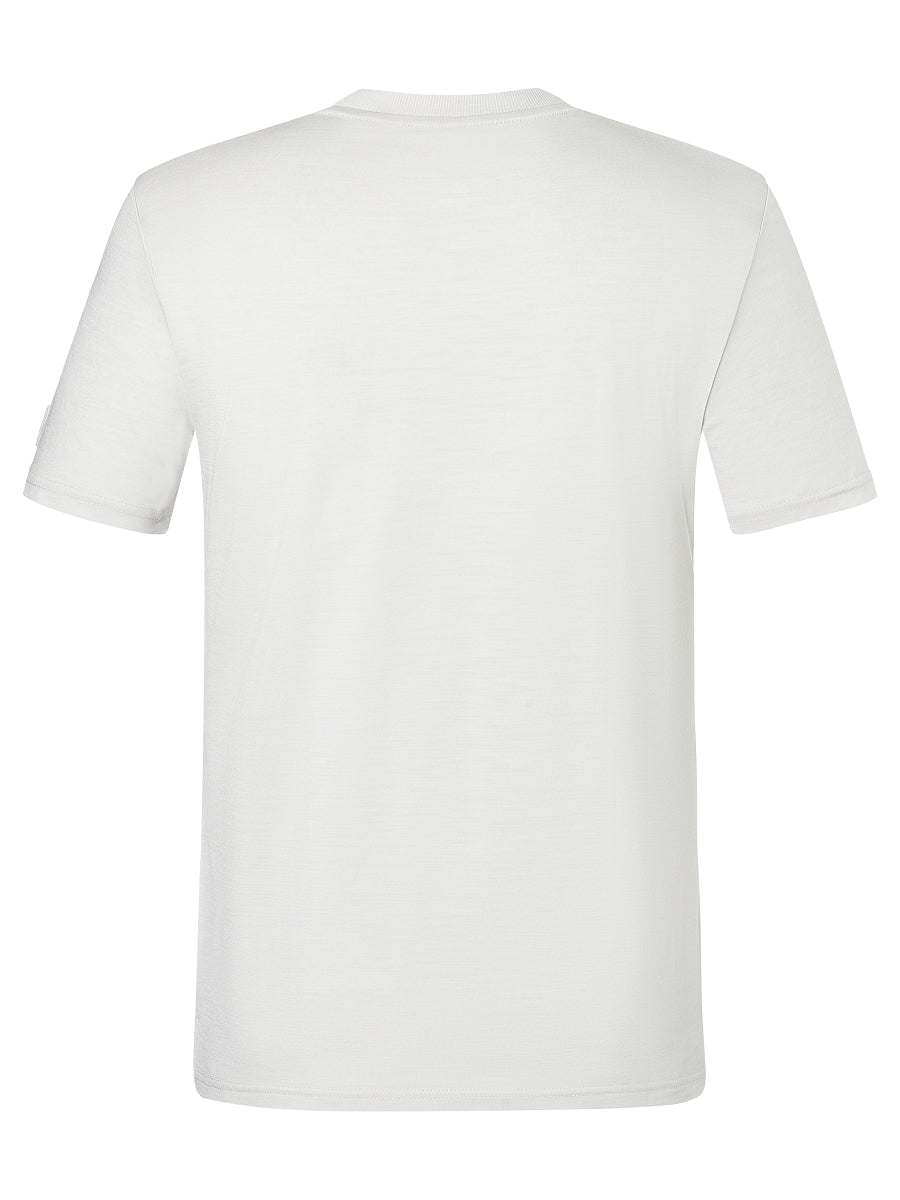 super.natural Casual Rib Bio J miesten merinovillainen t-paita