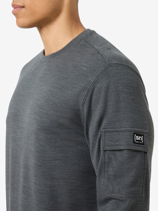 ALPINE BRUSH CREWNECK MIESTEN MERINOPAITA